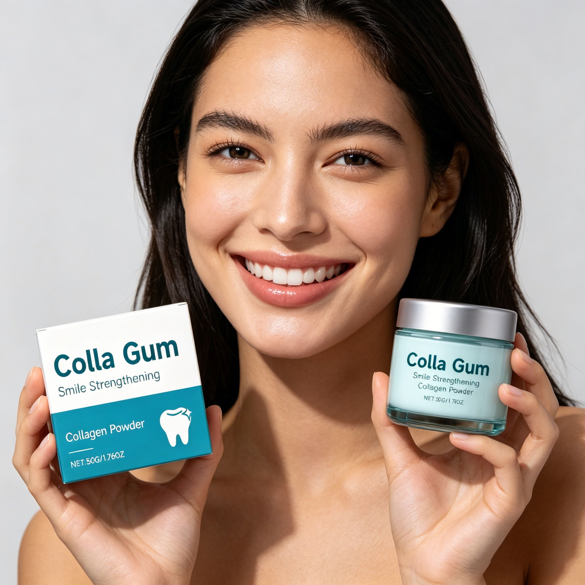 Teeth Whitening Q&M - Collagen Whitening Tooth Powder Removal Tooth