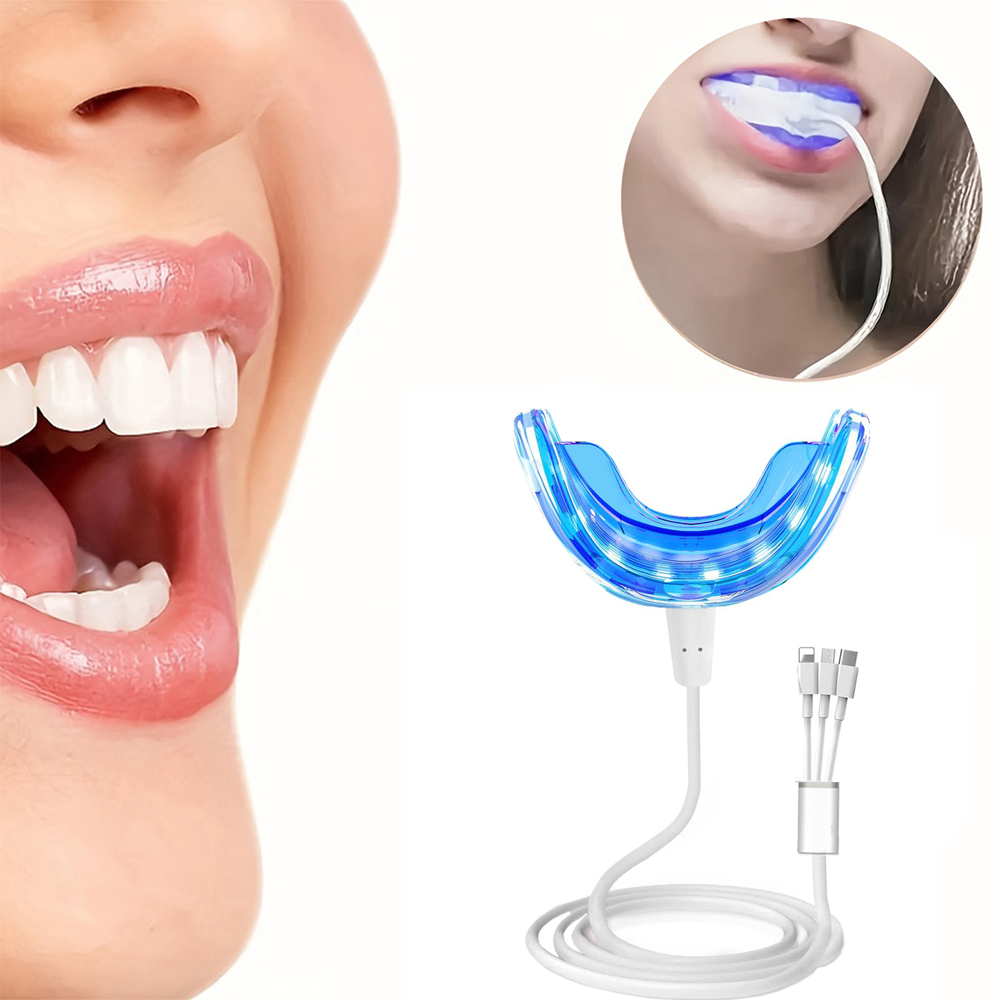 Teeth Whitening Q&M - Portable Teeth Whitening Lamp with Enhanced