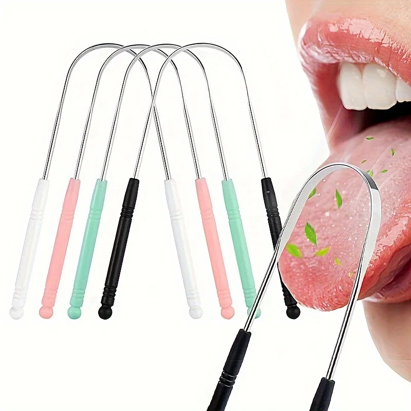1PCS Stainless Steel Tongue Sc - Tongue Scraper Metal 评论和价格