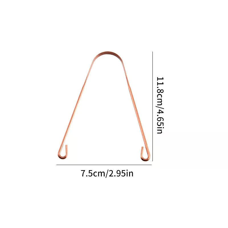 1Pc Stainless Steel Tongue Scr - Tongue Scraper Metal 评论和价格