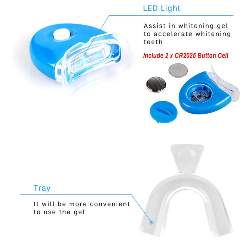 Home Use Dental Teeth Whitenin - Teeth Whitening Bleaching Kit 评论和价格