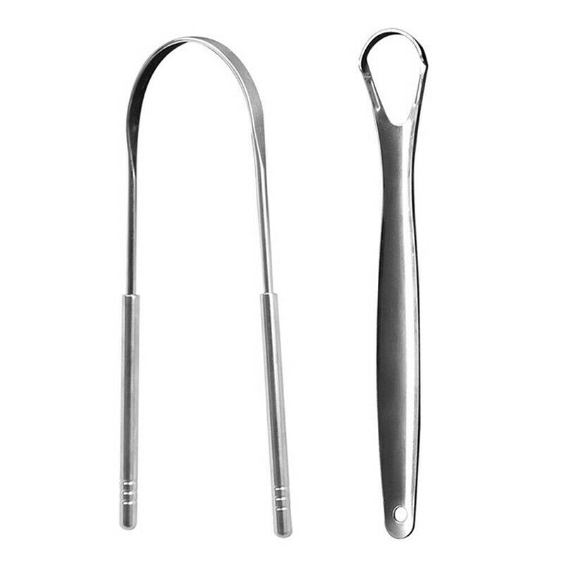 2pcs U Type Tongue Scraper Sta - Tongue Scraper Metal 评论和价格