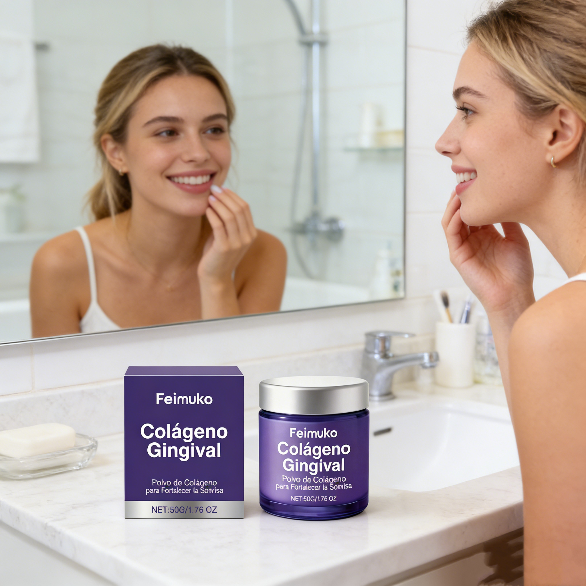Collagen Teeth Cleaning Powder - Teeth Whitening Q&M 评论和价格