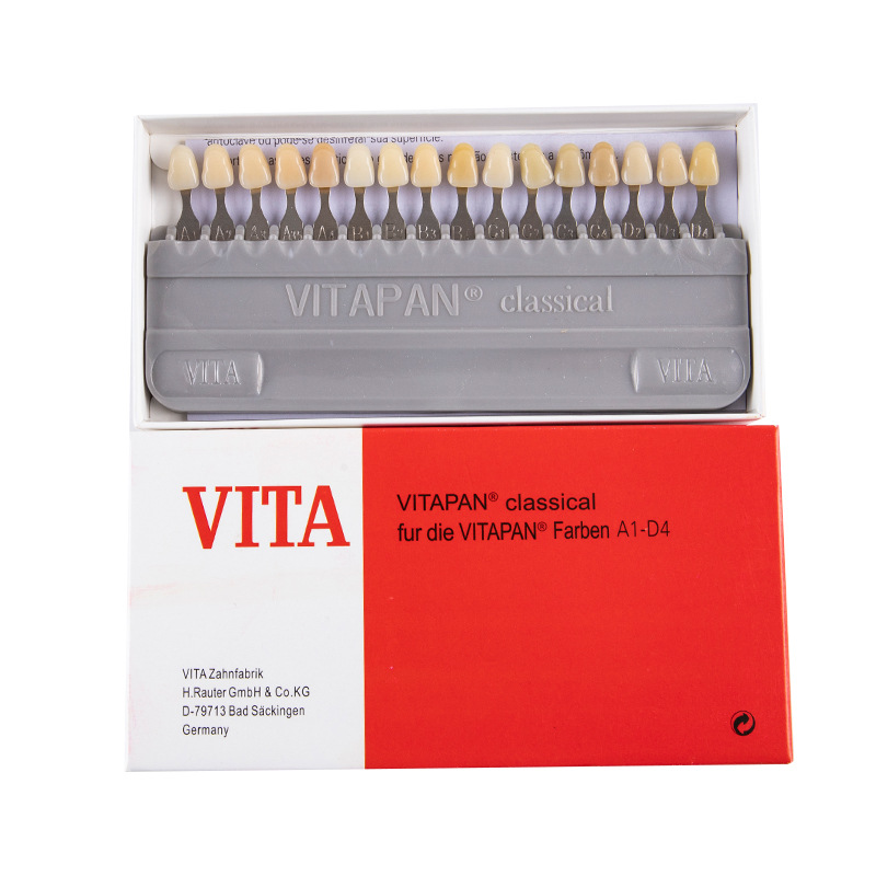 VITA 16 Colors Teeth Shade Gui - Teeth Whitening Professional 评论和价格