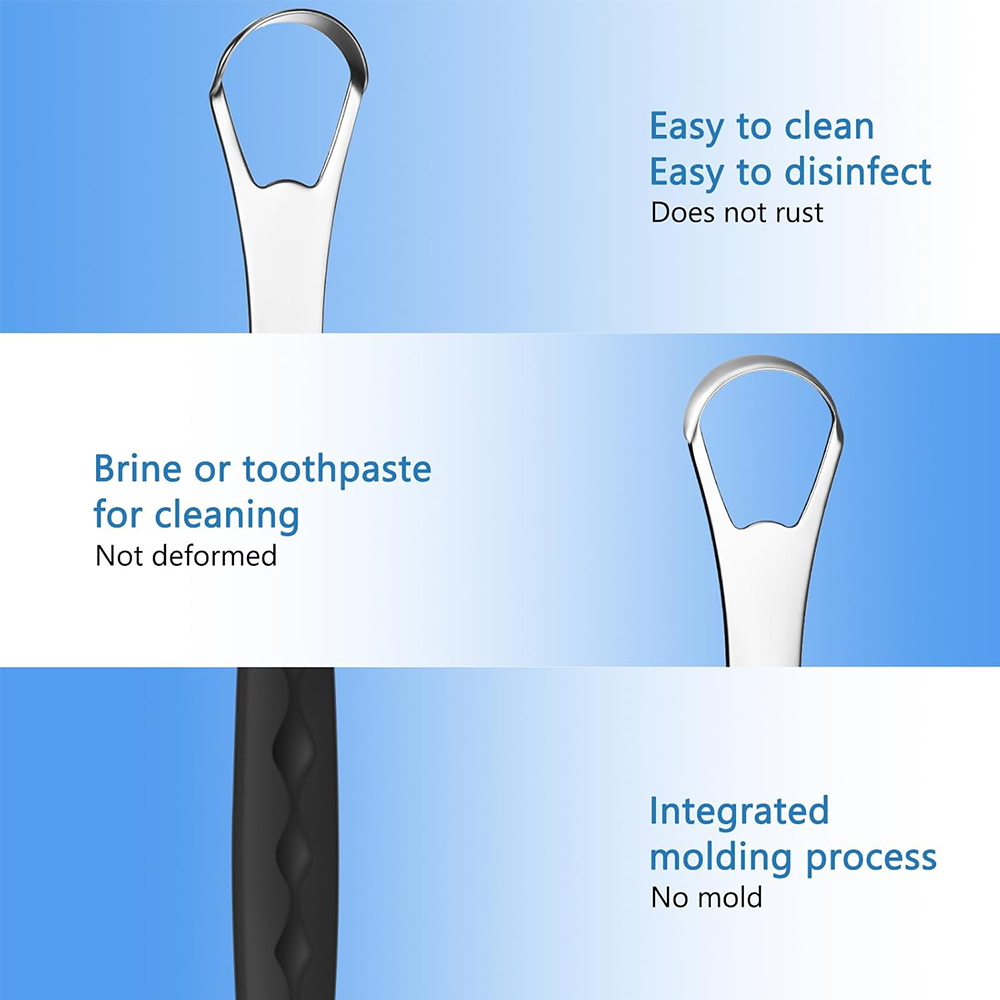 Tongue Scraper With Portable T - Tongue Scraper Metal 评论和价格