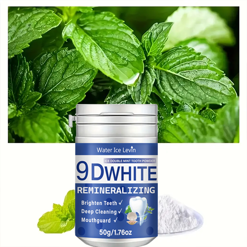 9D White Ice Double Mint Tooth - Teeth Whitening Baking Soda 评论和价格