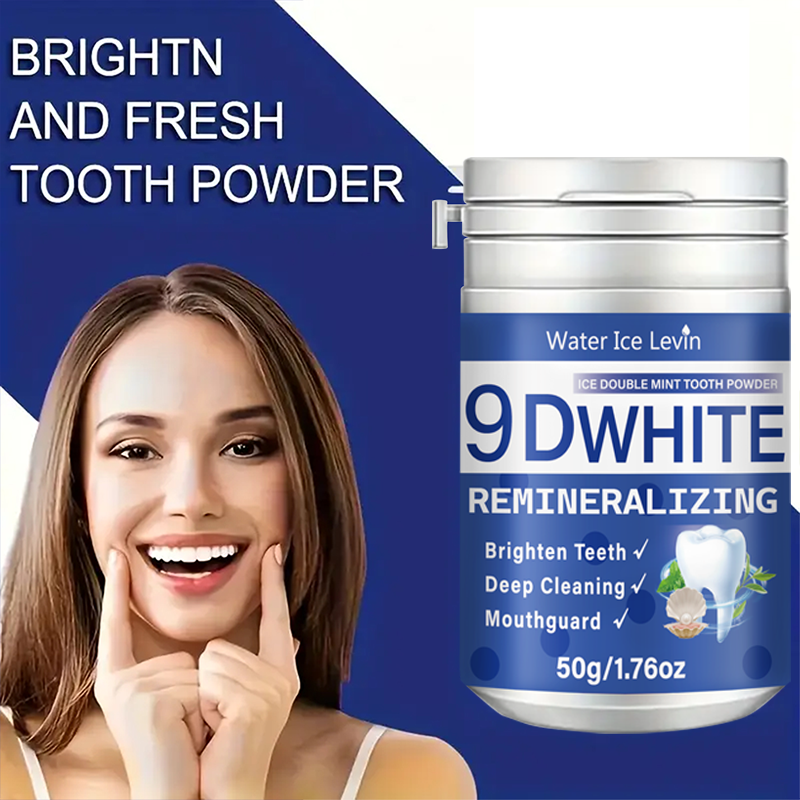 9D White Ice Double Mint Tooth - Teeth Whitening Baking Soda 评论和价格