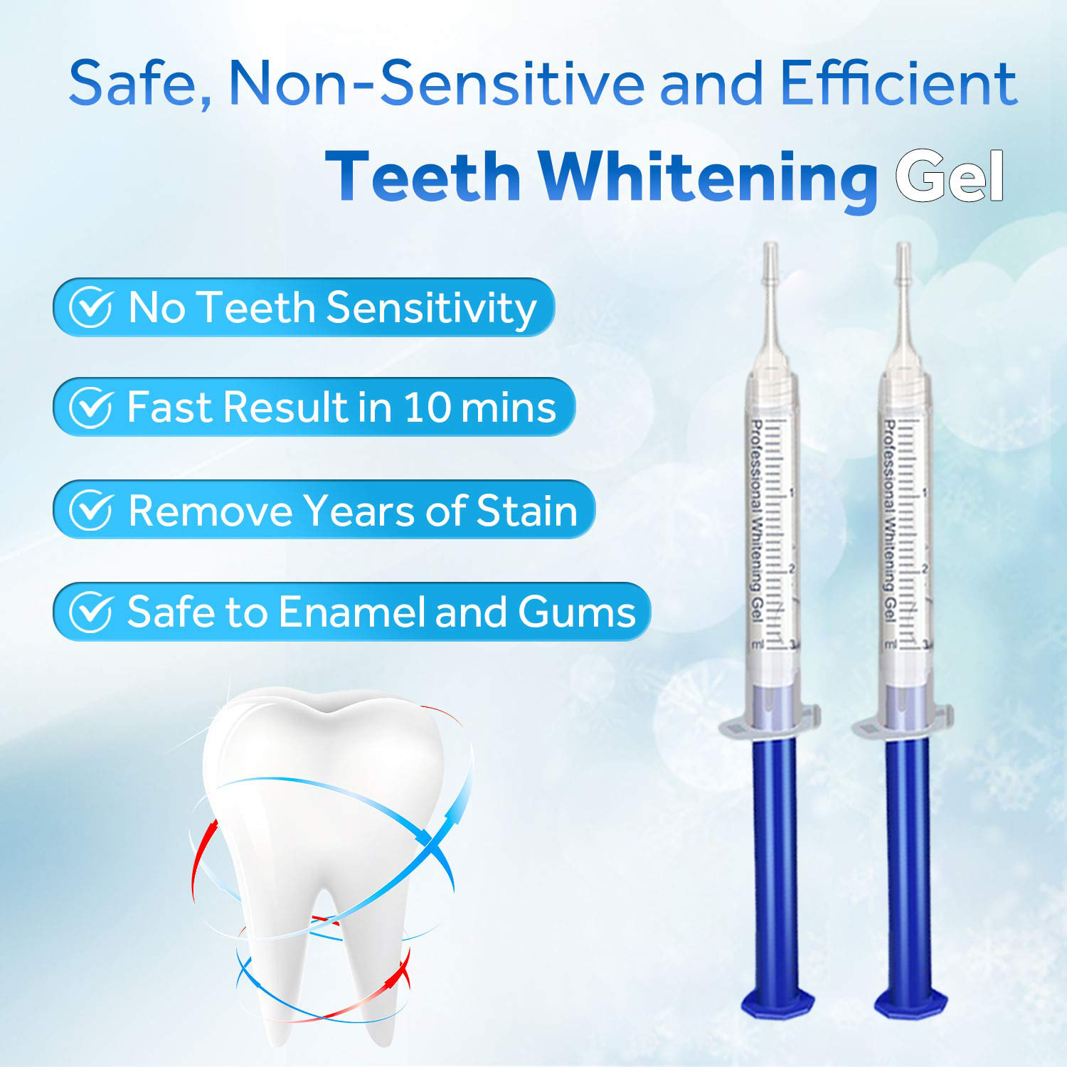 Teeth Whitening Gel Refill Syr - Teeth Whitening Q&M 评论和价格