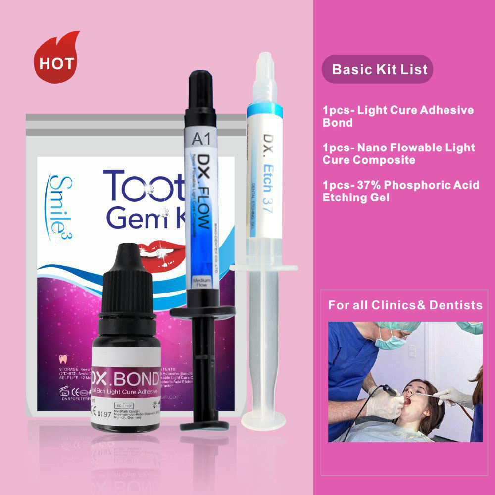 HOT Tooth Gem Kit Teeth Decora - Teeth Whitening Q&M 评论和价格