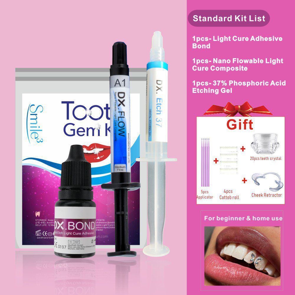 HOT Tooth Gem Kit Teeth Decora - Teeth Whitening Q&M 评论和价格