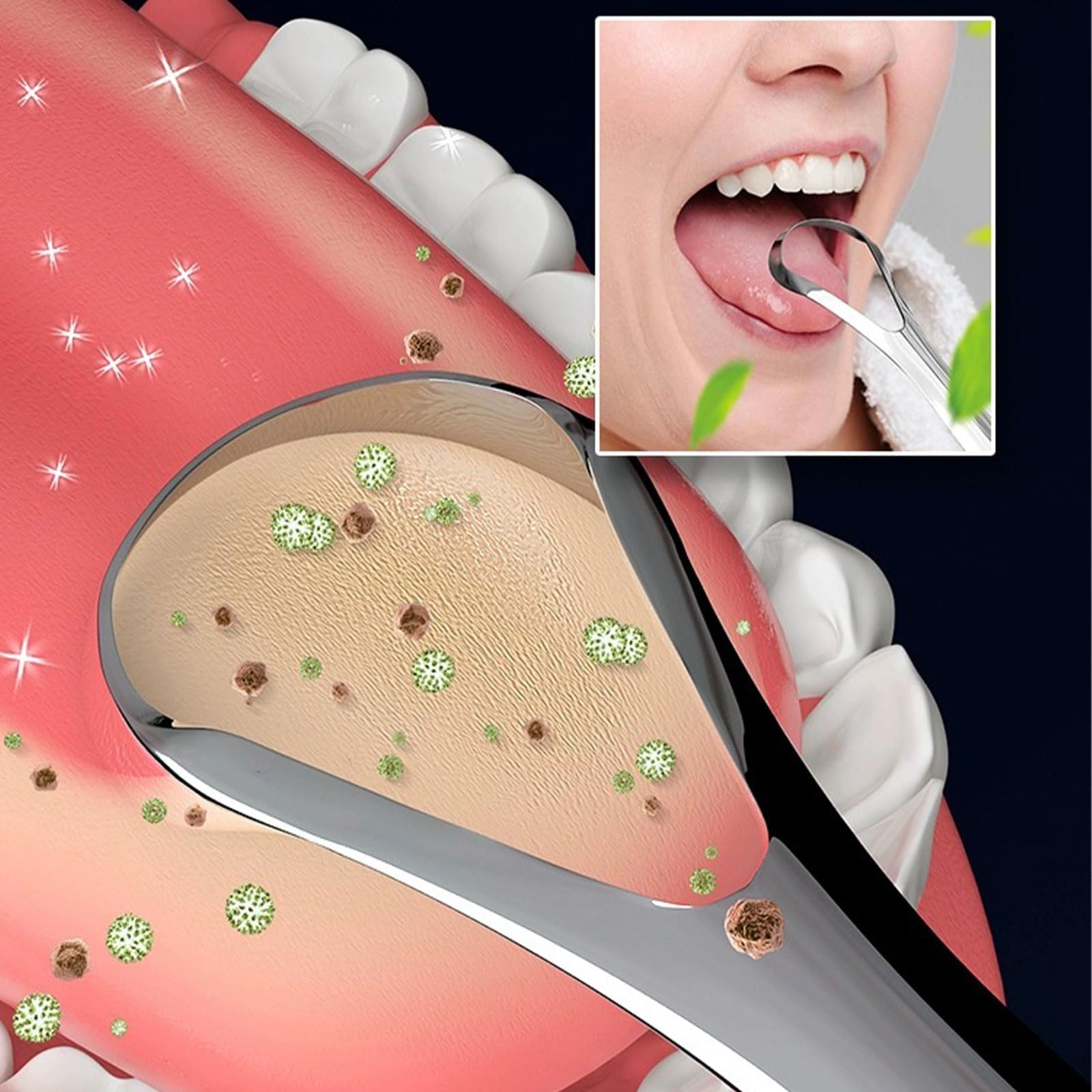 1pcs/2pcs/3pcs Metal Tongue Sc - Tongue Scraper Metal 评论和价格