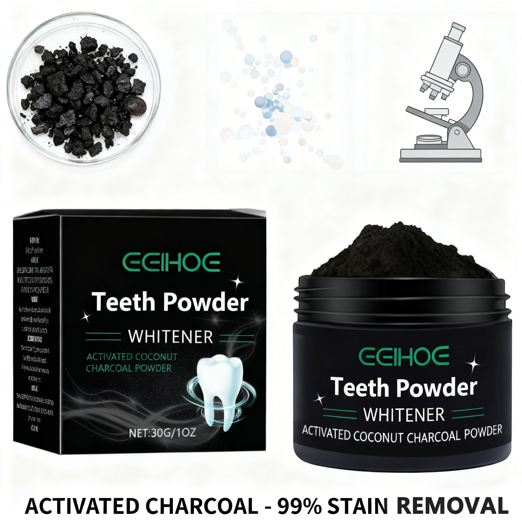Natural Teeth Whitening Powder - Teeth Whitening Baking Soda 评论和价格