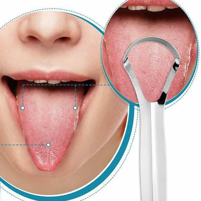 Clean Tongue Scraper Tongue Re - Tongue Scraper Metal 评论和价格