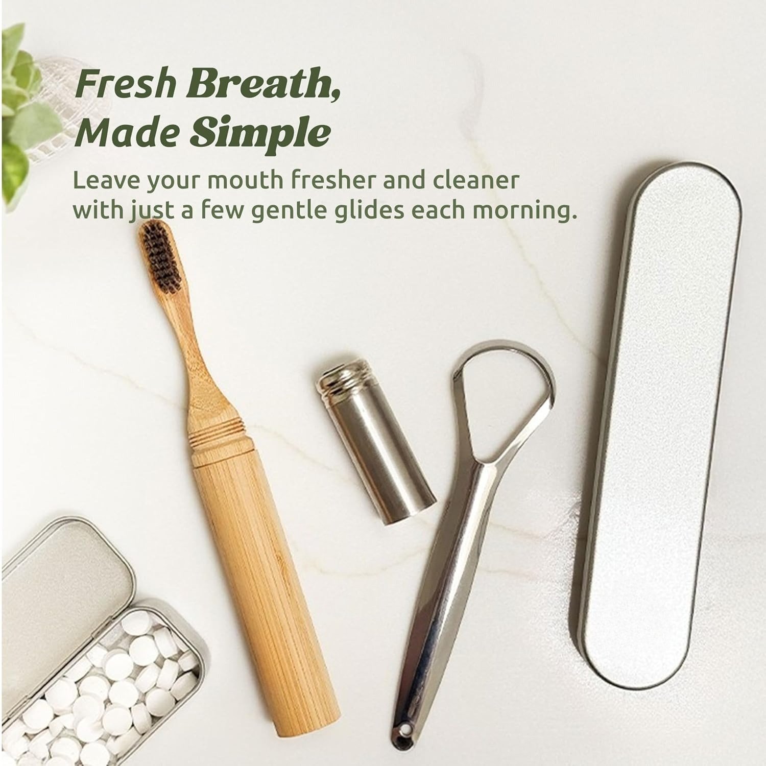 1/2pcs Stainless Steel Tongue  - Tongue Scraper Metal 评论和价格