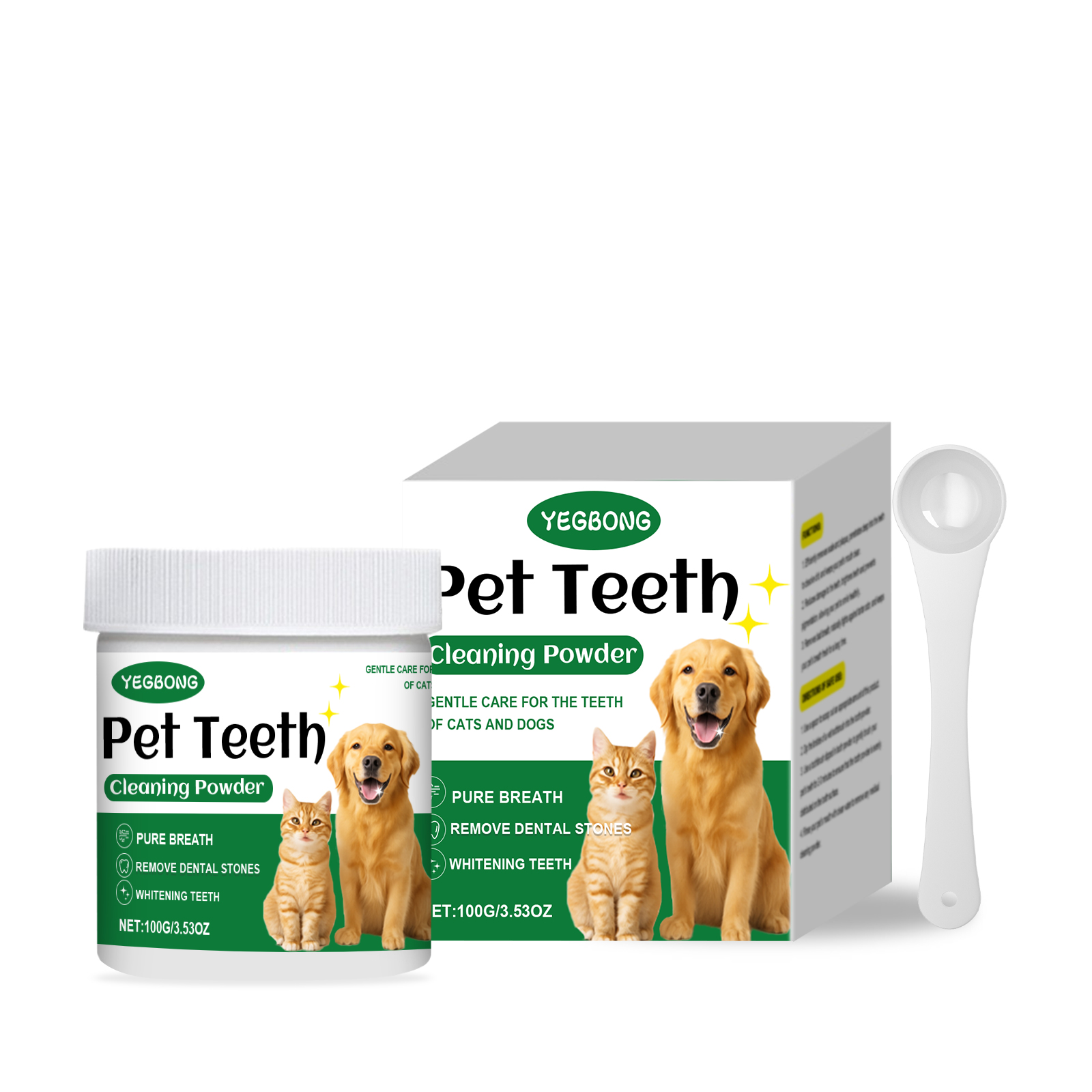 Pet Teeth Cleaning Powder Redu - Teeth Whitening Q&M 评论和价格
