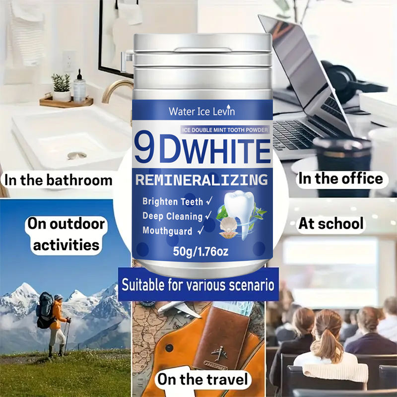 9D White Remineralizing Tooth  - Teeth Whitening Baking Soda 评论和价格