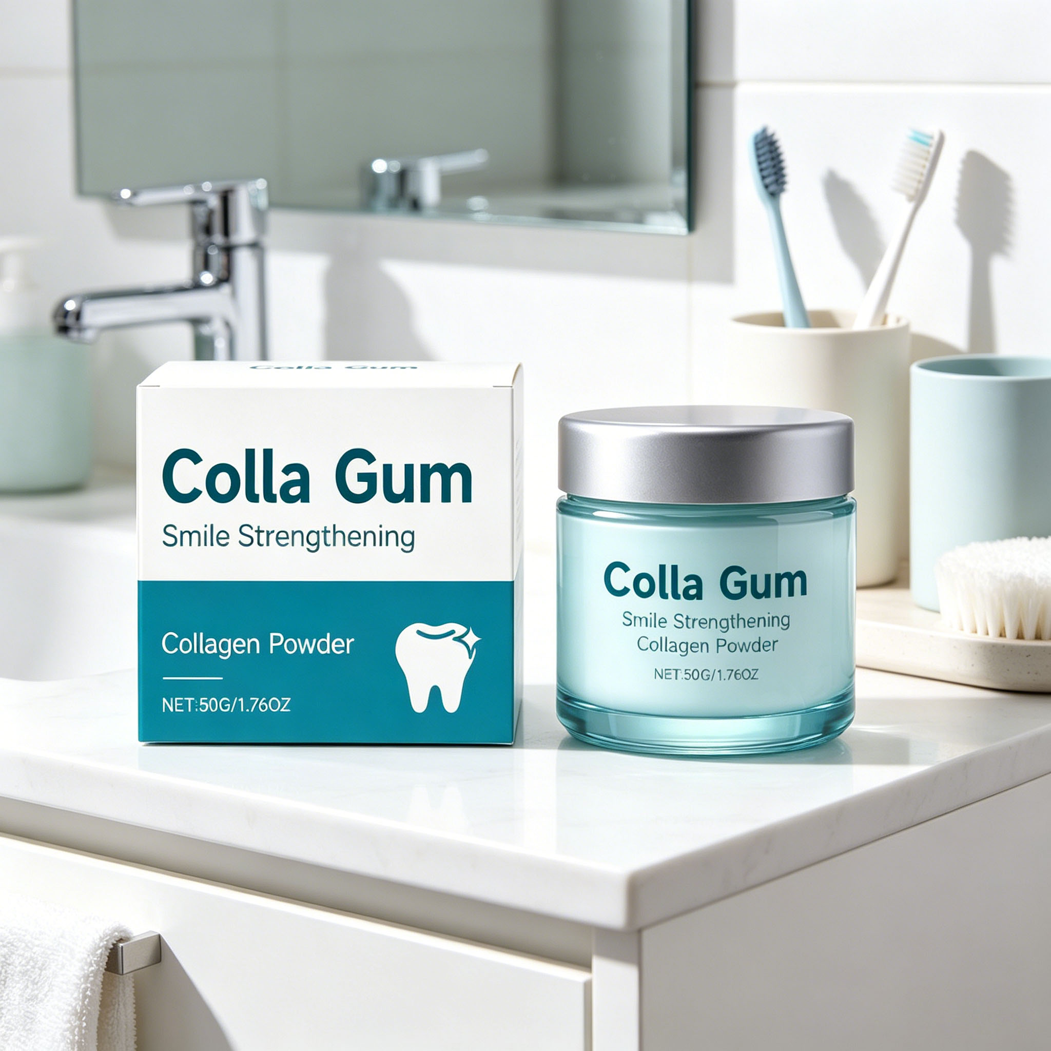 Collagen Whitening Tooth Powde - Teeth Whitening Q&M 评论和价格
