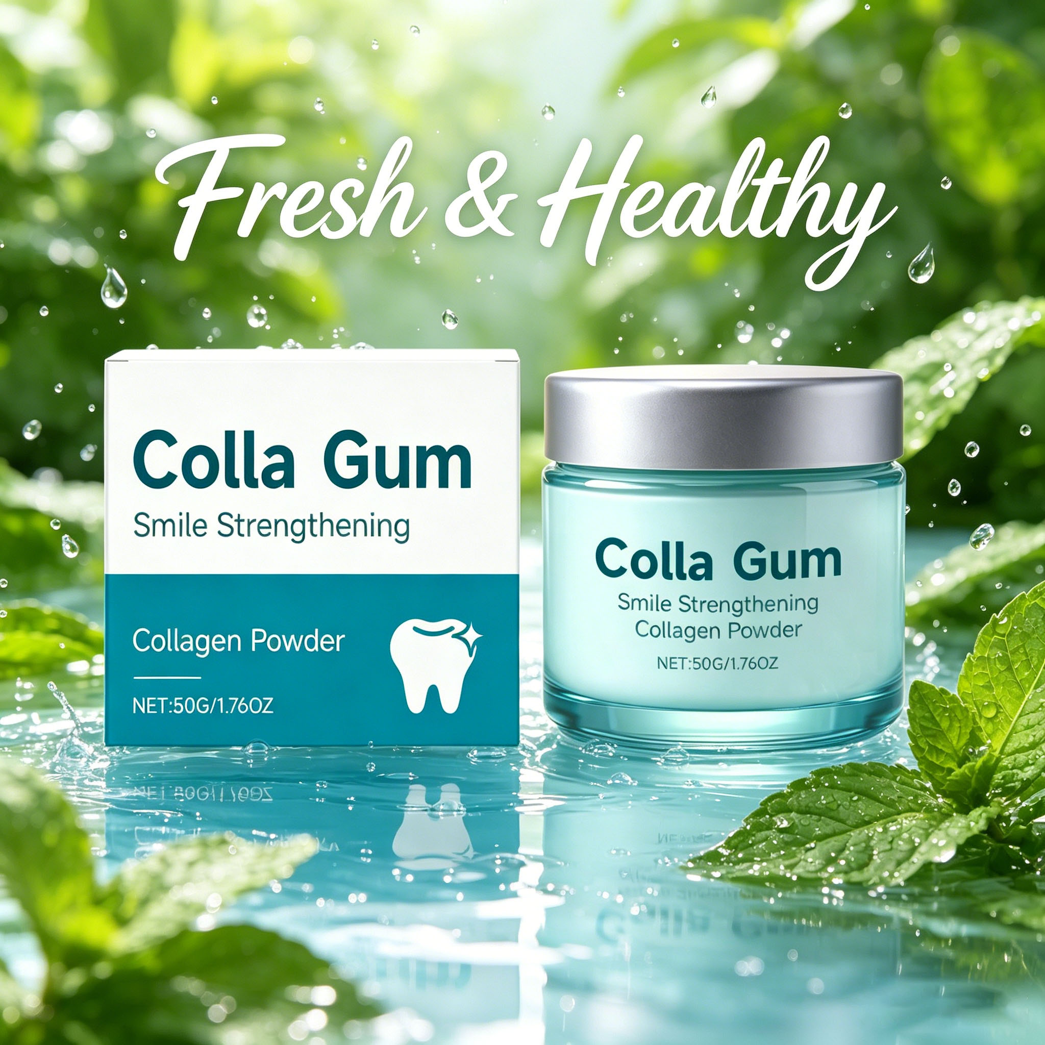 Collagen Whitening Tooth Powde - Teeth Whitening Q&M 评论和价格