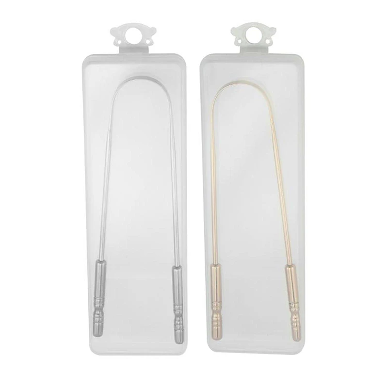 1Pcs Stainless Steel Tongue Sc - Tongue Scraper Metal 评论和价格
