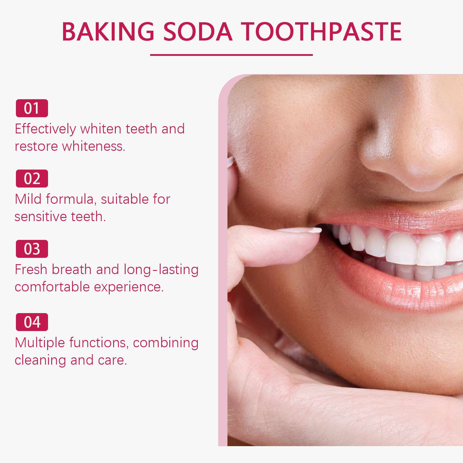 Oralhoe Baking Soda Toothpaste - Teeth Whitening Baking Soda 评论和价格