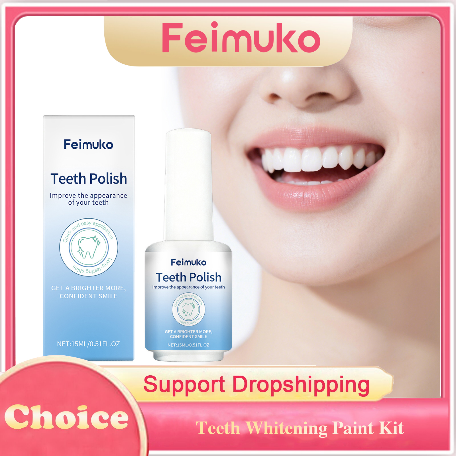 Teeth Whitening Paint Kit Remo - Teeth Whitening Bleaching Kit 评论和价格