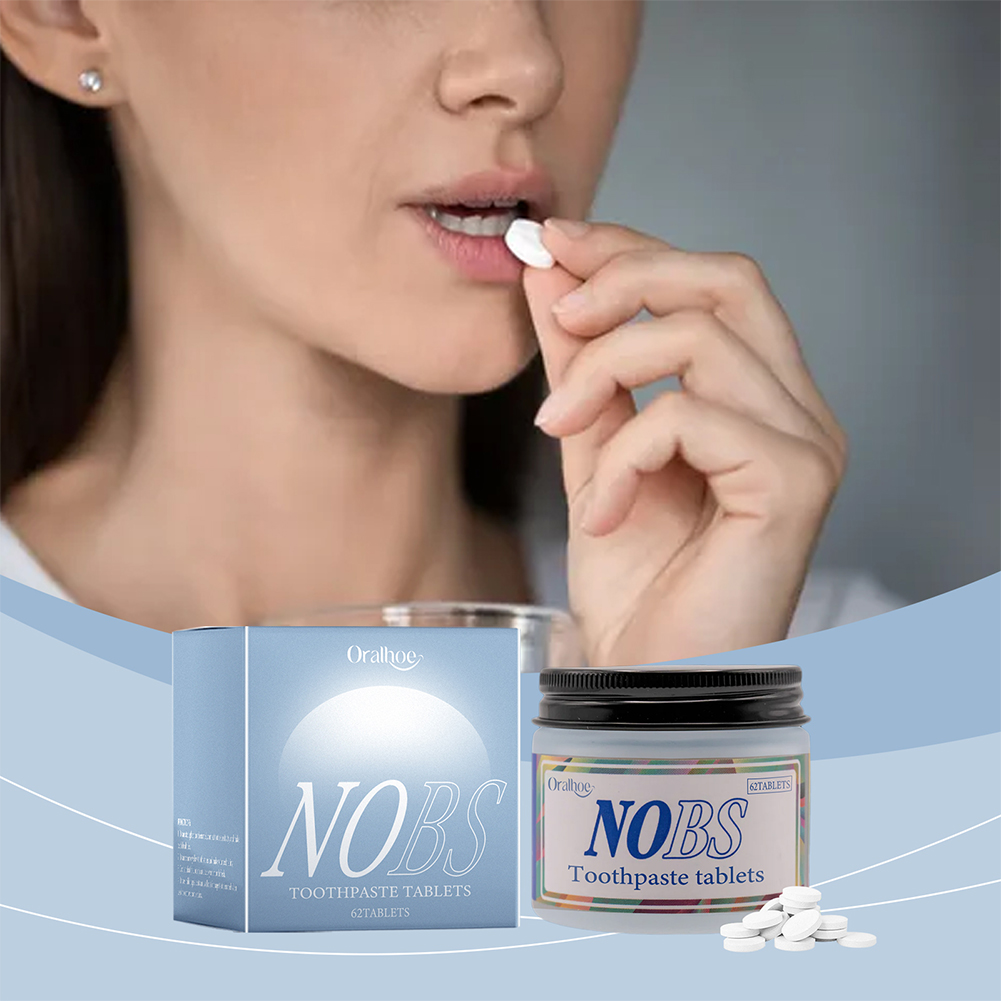 NOBS Toothpaste Tablets - Nano - Teeth Whitening Baking Soda 评论和价格