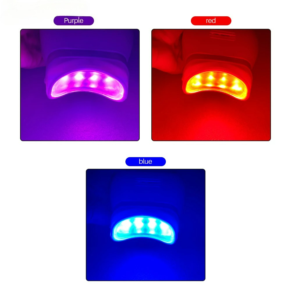 Adjustable 3 Colors LED Teeth  - Teeth Whitening Professional 评论和价格