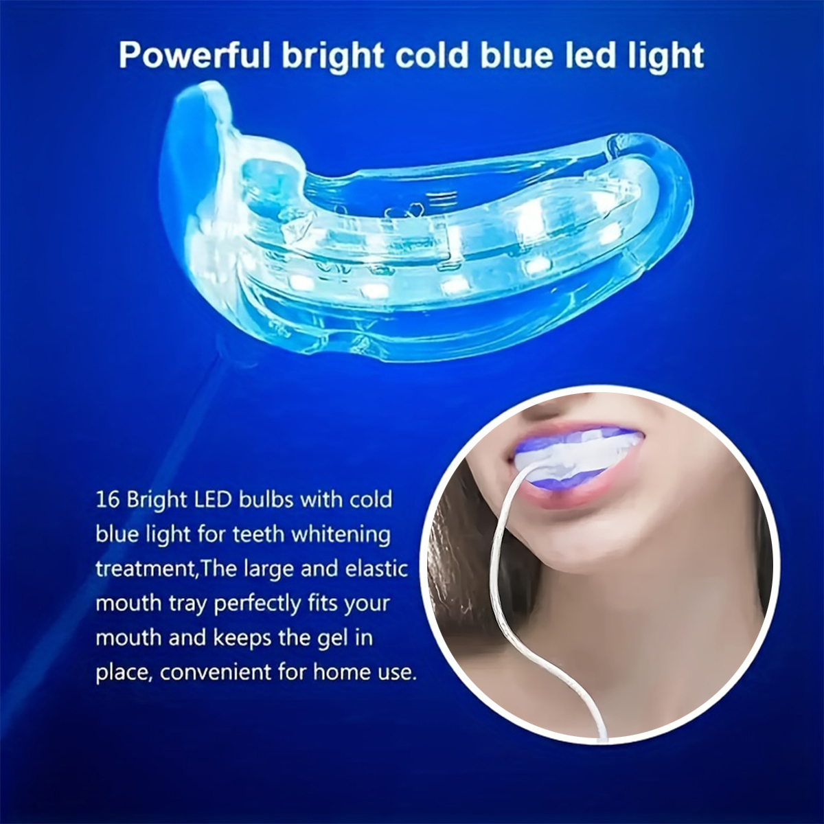 Portable Teeth Whitening Lamp  - Teeth Whitening Q&M 评论和价格