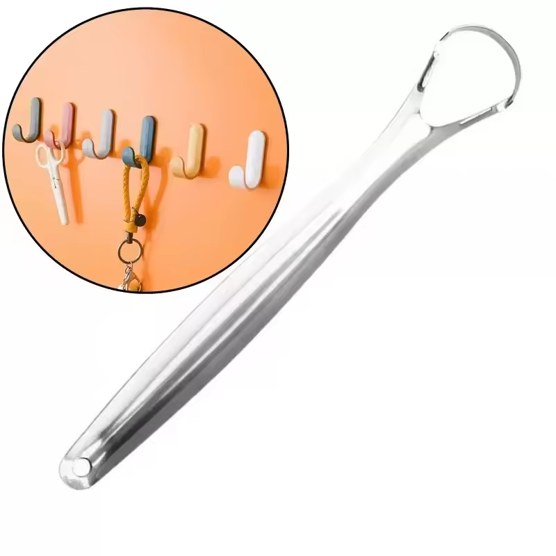 Metal Tongue Scraper Cleaner F - Tongue Scraper Metal 评论和价格