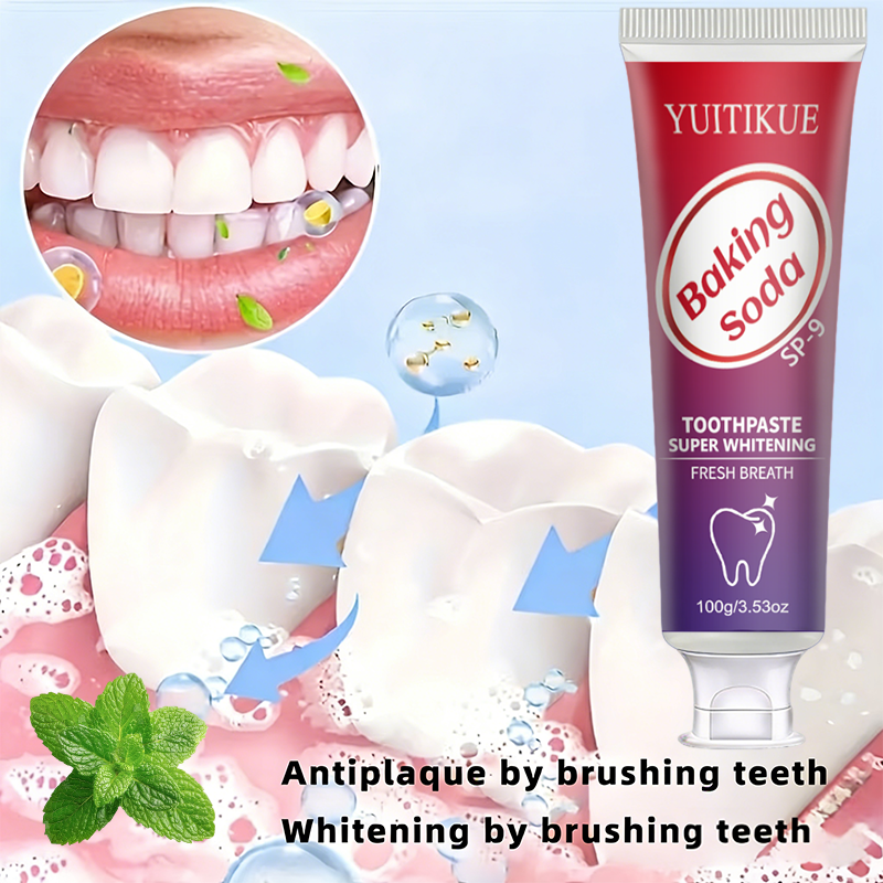 YUITIKUE Baking Soda Toothpast - Teeth Whitening Baking Soda 评论和价格
