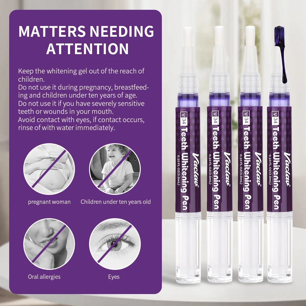 Vaclav V34 Purple teeth whiten - Teeth Whitening Q&M 评论和价格