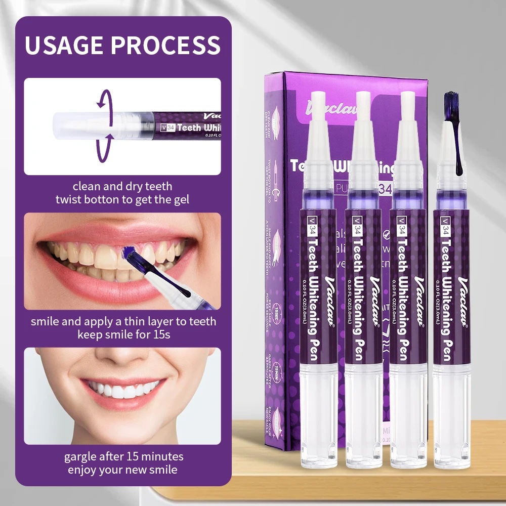 Vaclav V34 Purple teeth whiten - Teeth Whitening Q&M 评论和价格
