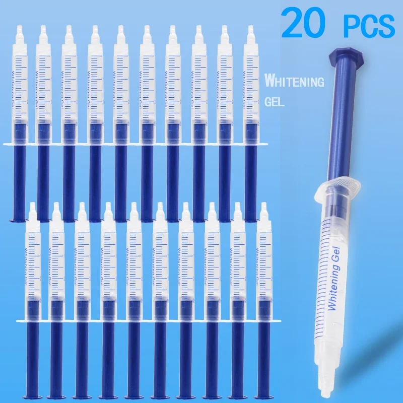 20 pcs/lot Teeth Whitening gel - Teeth Whitening Bleaching Kit 评论和价格